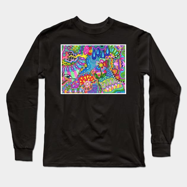 ADHD Long Sleeve T-Shirt by LittleGreenHat